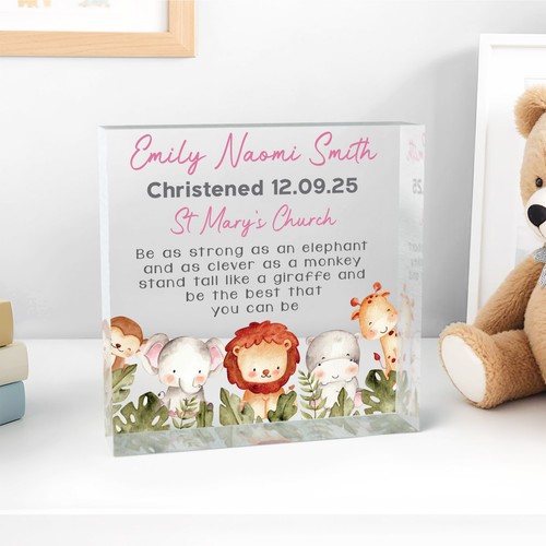 Personalised christening gifts - personalised,