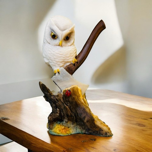 Baby owl figurine - owl,