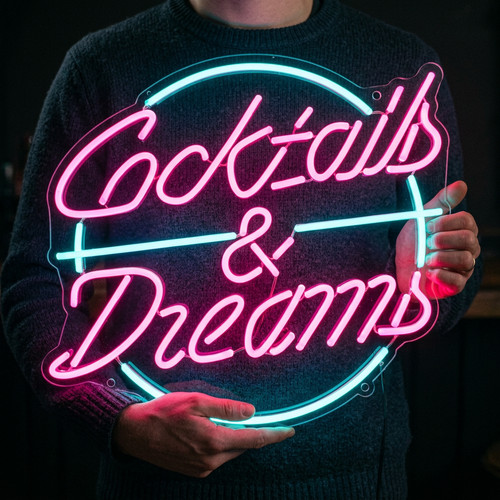 Cocktails dreams led neon - cocktails,