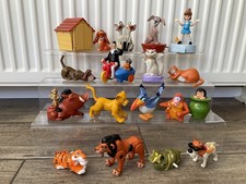 Disney Mcdonalds Sets Aristocats Lion King Lady & The Tramp Figures Toys Job Lot