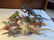 Huge Jurassic World Dinosaur Bundle Joblot, Scorpius Rex, Blue Velociraptor