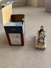 Disney Traditions Huey Dewey and Louie Sledding Figurine Jim Shore