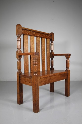Arts crafts antique oak - &,