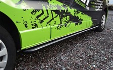 Black side bars curved - bars,