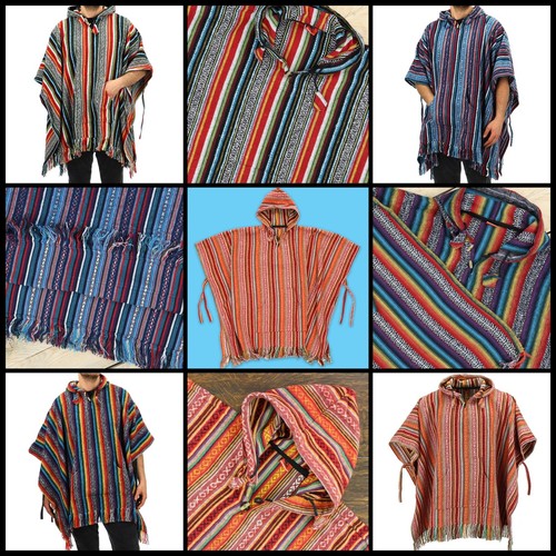 Poncho hooded cape gheri - poncho,