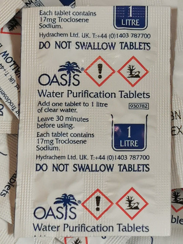 Water purification tablets - 84,