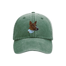 BASENJI EMBROIDERED BASEBALL