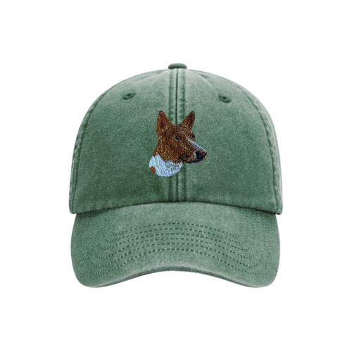 Basenji dog embroidered - basenji,