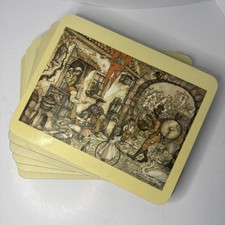 Anton Pieck Prints Set Of Five