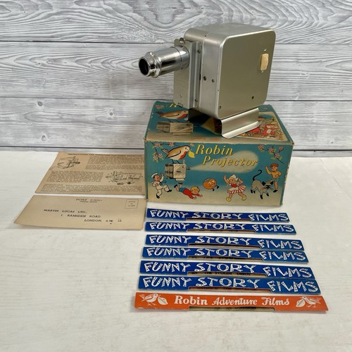 Vintage robin toy projector - robin,