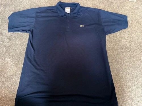 Vintage lacoste chemise navy - vintage,
