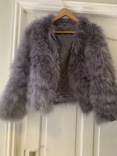 Feather cropped size 10 - size, 8-10