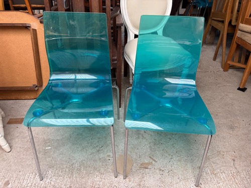 Blue stackable dining - blue,