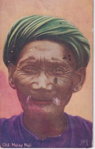 Postcard 1925 malaya old - malaya,