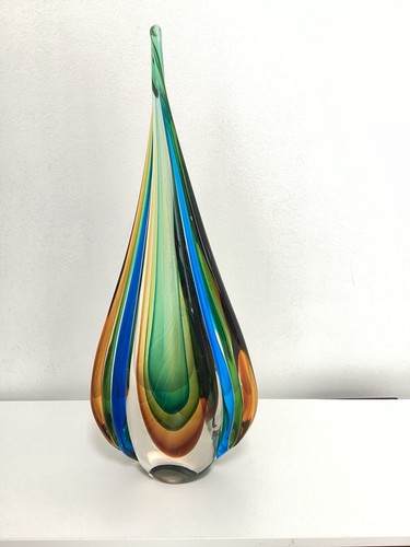 Heavy murano style hand blown - heavy,