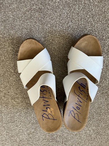 Blowfish malibu white wedges - blowfish,
