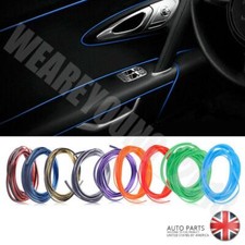 5M DIY Car Interior Decor Decoration Moulding Trim Strip Line Accessories AE UK