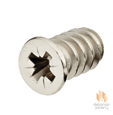 Hafele Varianta Countersunk Screw 5mm x 10.5 & 13.5mm Cabinet Hinges into Wood