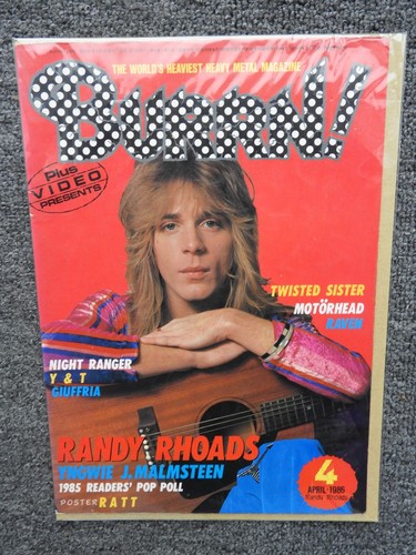Randy rhoads clipping burrn - rhoads, clipping-