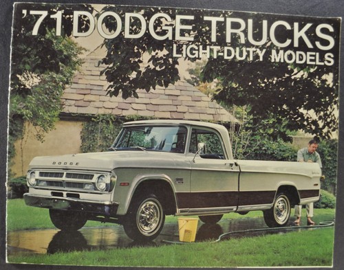 1971 dodge pickup truck - pickup,