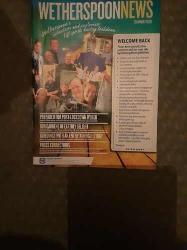 Wetherspoons summer 2020 - wetherspoons,