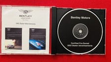 "Pre-Owned 2002" Bentley Motors Certified Dealer Advertisement CD