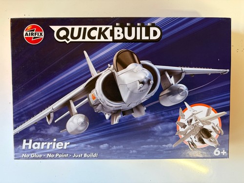 Airfix quickbuild harrier jet - airfix,