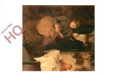 Picture Postcard:-Henry Scott Tuke, the Message
