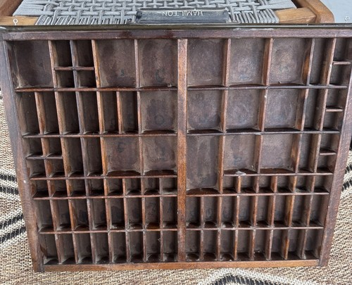 Vintage wooden letterpress - vintage,