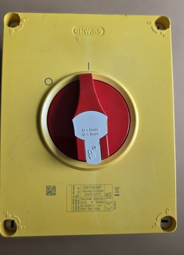 Rotary isolator switch - switch,
