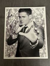 Michael Buble Signed Artwork