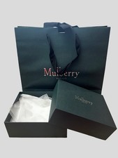 Mulberry Gift Bag, gift box and tissue paper For Scarf, Small Bag Woc Etc