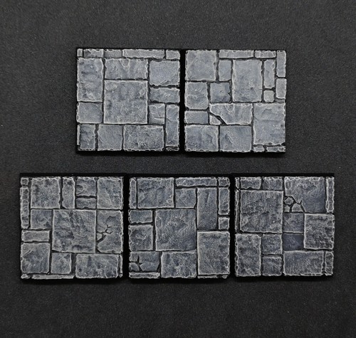 40mm square resin bases
