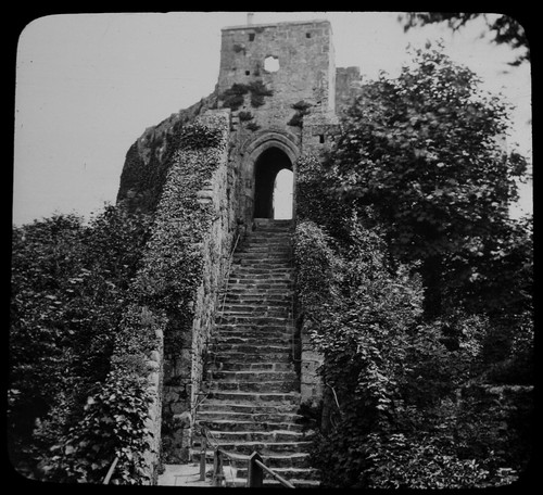 Carisbrooke castle the - castle,