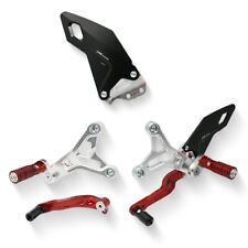 Floorboards Adjustable Racing [CNC Racing] Mv Agusta Brutale 800 / RC / Red (