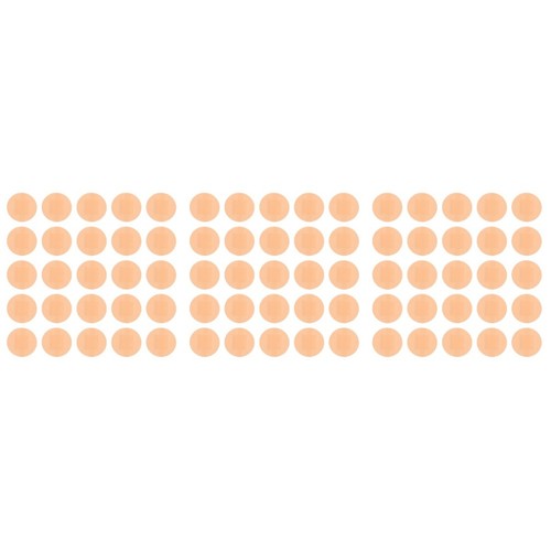 Count small round plasters - small,