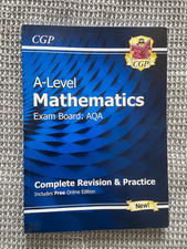 CGP A level maths for AQA exam