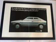 Original Framed Vintage MK1 VW