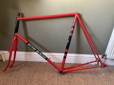 Henry Burton 62cm Audax Road Bike Frame and Forks Reynolds 531 Fancy Lined Lugs