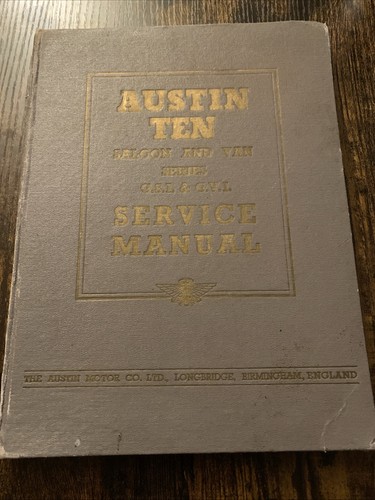 Austin ten saloon and van - austin,