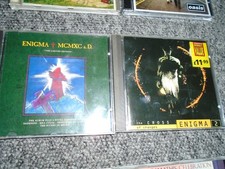 Small Job Lot of 2 Enigma CD Albums ( MCMXC Ltd Edition / Cross Of Changes )