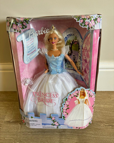 2001 barbie princess bride - barbie,