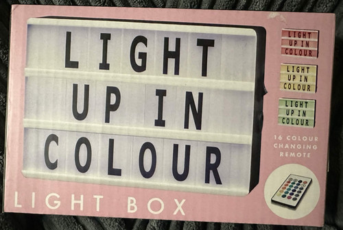 Led lightbox colour - lightbox,