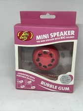 New - Jelly Belly Mini Speaker - Bubble Gum - Retro Jelly Belly Rare Gift