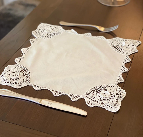 Handmade 100 cotton crochet - 100%,