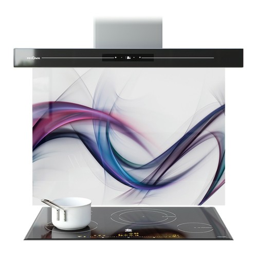 Kitchen glass splashback - kitchen,