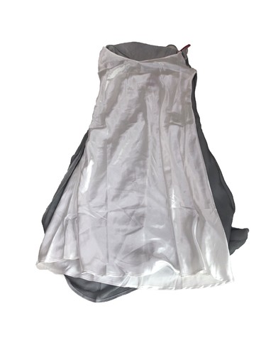 Unif white and grey dress - and, for