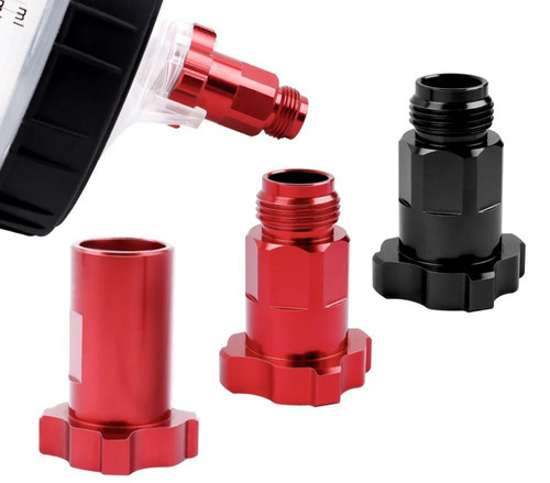 Spray gun cup adapter - spray,