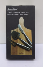 Jean-Patrique Stainless Steel Collection Cheese Knife Set 3 Piece