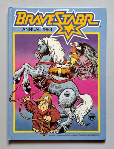 Bravestarr annual 1988 - bravestarr,